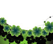 st. Patrick's day  green background