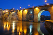 vieux pont de pierres (France, Villeneuve/Lot)