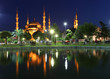 Blue Mosque with reflection - Istanbul