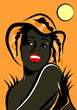 Portrait femme africaine