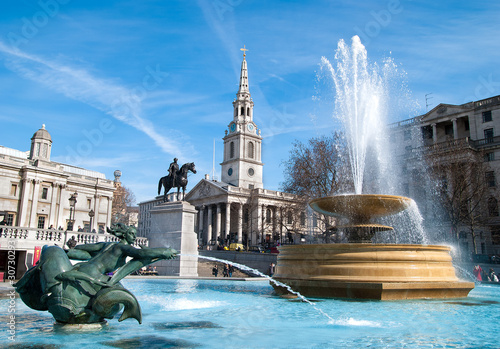 Photo: trafalgar square trafalgar square