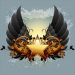 star with ornate elements