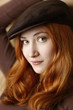 portrait red haired