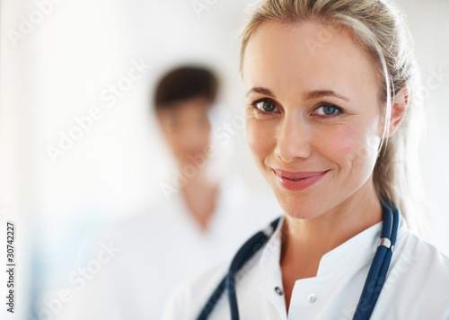 Foto: Female doctor smiling Female doctor smiling