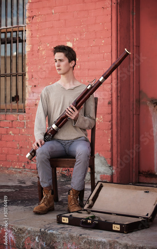 Photo: Young Bassoon Musician Young Bassoon Musician