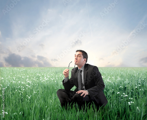 Photo: Thinking green Thinking green