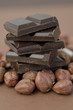 Chocolate and hazelnuts Chocolate and hazelnuts
