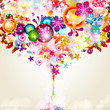 Eps10 Floral design background.