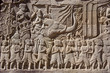 Carving on temple wall – Angkor – Cambodia
