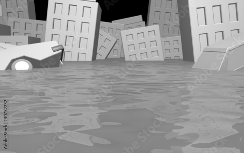 Illustration: Water damage Water damage