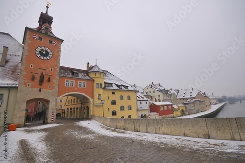 Photo: Brucktor City Gate, Regensburg Brucktor City Gate, Regensburg