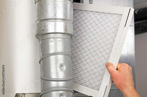 Photo: Home Air Filter Replacement Home Air Filter Replacement