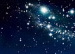 The night sky with stars
