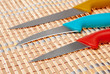 Set of kitchen knifes