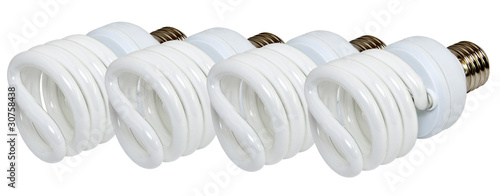 Photo: Energy-saving lamp Energy-saving lamp