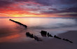 Sunrise on ocean - baltic