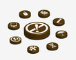 coffee web button