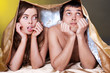 Photo: Couple making love in bed Couple making love in bed