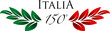 italia 150 logo banner