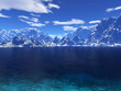 Illustration: colorful fantasy landscape colorful fantasy landscape