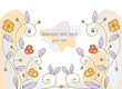 Illustration: Spring floral background Spring floral background