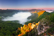 Rocky Mountain on sunrise