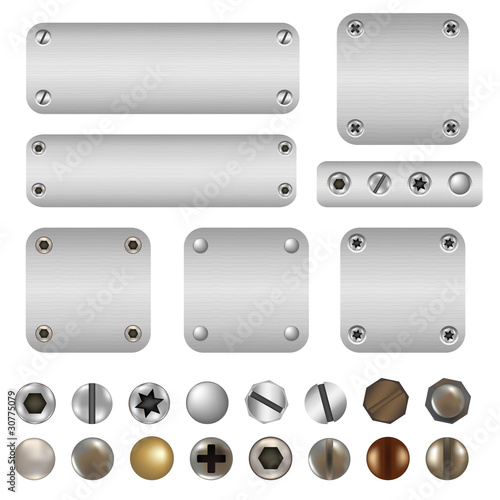 Vettoriale: Screws And Bolts Screws And Bolts