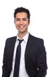 Portrait of a young businessman smiling