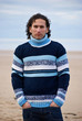 Man standing on the beach Man standing on the beach
