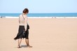 donna al mare - woman at the sea
