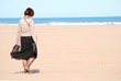donna al mare - woman at the sea