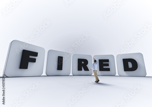 Fired Sign