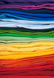 Rainbow clothes background Rainbow clothes background