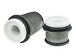 Bushing (bearing) rubber-metal on white background Bushing (bearing) rubber-metal on white background