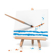 peinture sur toile