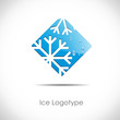 Logo Ice on white background # Vector