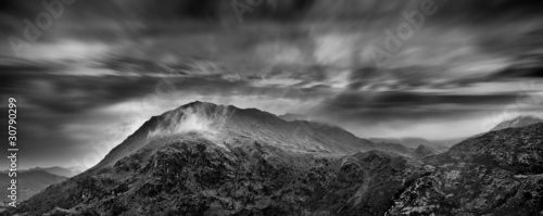 Photo: Mountain range Mountain range