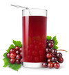 Grape juice isolated on white Grape juice isolated on white