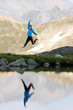 Happy backpacker