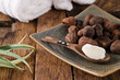 shea butter and nuts