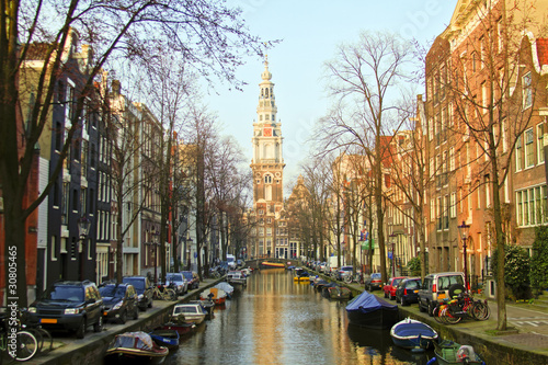 Photo: Amsterdam with the Zuiderkerk in the Netherlands Amsterdam with the Zuiderkerk in the Netherlands