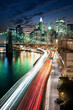 Amazing New York cityscape - taken after sunset