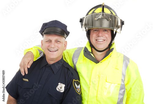 Photo: Blue Collar Heroes Isolated Blue Collar Heroes Isolated