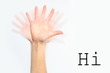 waving hand