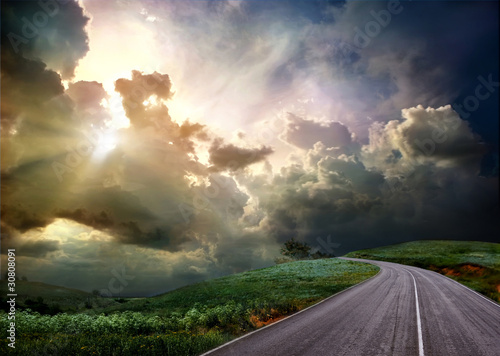 Photo: the road the road