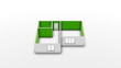 growing blueprint of the house