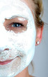 portrait with face mask
