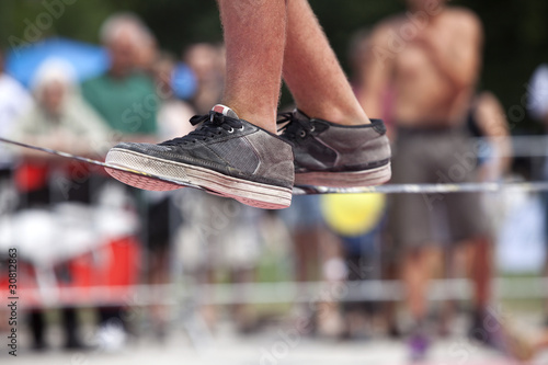 Foto: Slacklining Slacklining