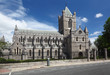 St. Patrick's Cathedral and blue sky in Dublin, Ireland