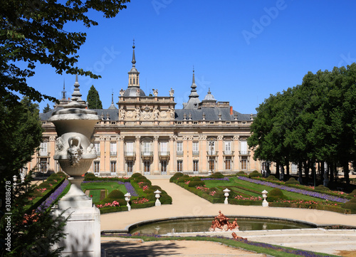 Photo: Royal Palace and gardens of La Granja de San Ildefonso (Spain) Royal Palace and gardens of La Granja de San Ildefonso (Spain)